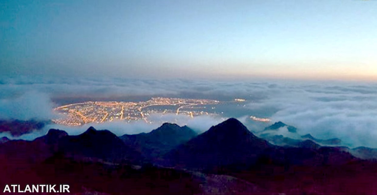 عکس هوایی از شهر بیرجند