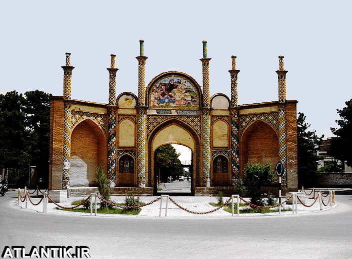 دروازه قدیم شهر سمنان
