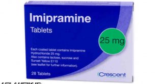 داروشناسي آتلانتيک - معرفي داروي ضد افسردگی ایمی پرامین – Imipramine