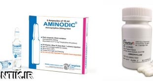 داروشناسي آتلانتيک - معرفي داروي ضد آسم و تنگی نفس آمینوفیلین – Aminophylline