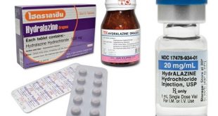 داروشناسي آتلانتيک - معرفي داروي ضد فشارخون هیدرالازین – Hydralazine