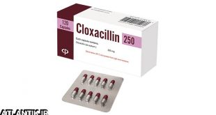 اتلانتيک-معرفي داروي ضد میکروب کلوکساسیلین – Cloxacillin-دارو - داروشناسي- کتاب دارو- بانک دارو-اطلاعات عمومي
